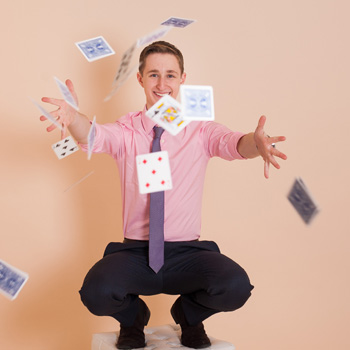 Ben Zabin Hosts Magic Show in Support of Child Guidance Center